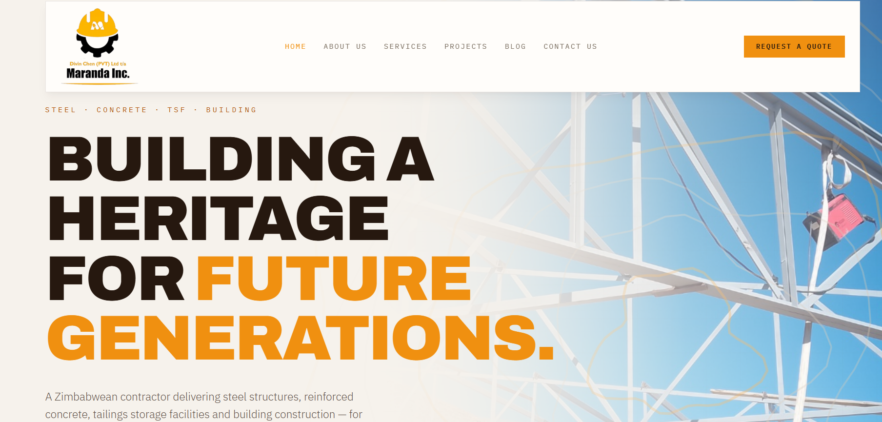 Maranda Incorporated Website